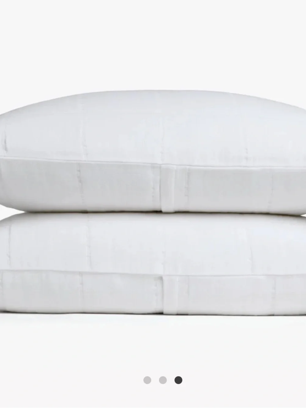 PARACHUTE 100% Organic Cotton Duvet Cover white /new FULL/QUEEN